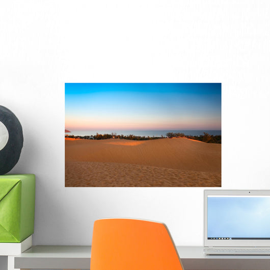 Red Sand Dunes Mui Wall Decal