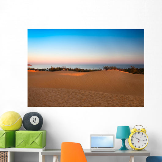 Red Sand Dunes Mui Wall Decal