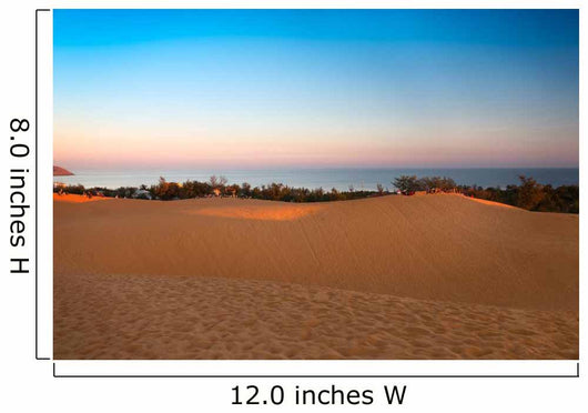 Red Sand Dunes Mui Wall Decal