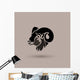Vector Silhouette Head Wild Wall Decal