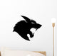 Werewolf Profile Wall Decal
