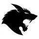 Werewolf Profile Wall Decal
