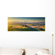 Tuscany Val D'orcia Italy Wall Decal Panoramic Wall Decal