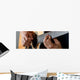 Acoustic Guitar Player Performing Wall Decal Panoramic Wall Decal