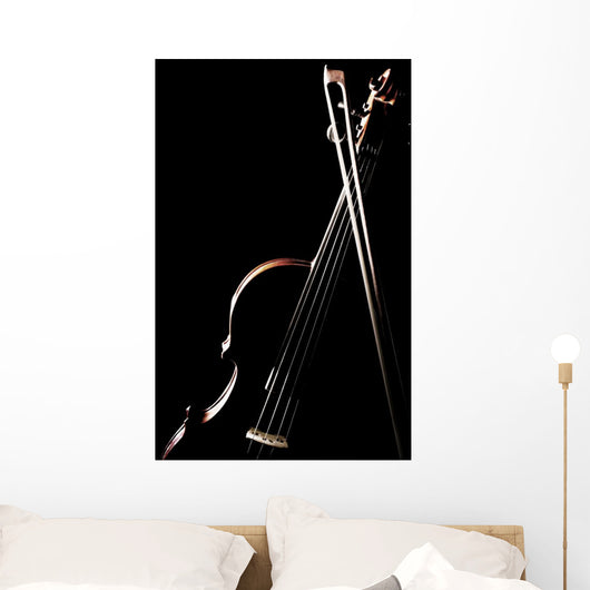 Violin Bow Musical Instruments Wall Decal