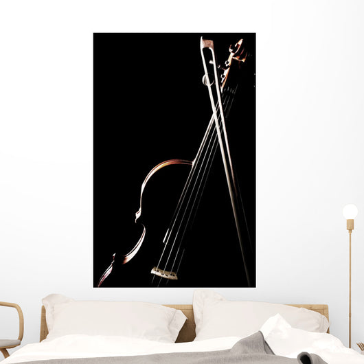 Violin Bow Musical Instruments Wall Decal