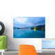 Landscape Sun Moon Lake Wall Decal