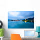 Landscape Sun Moon Lake Wall Decal