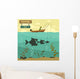 Fishing Boat Fishing Design Wall Decal