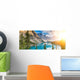 Moraine Lake Rocky Mountains Wall Decal Panoramic Wall Decal