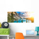 Moraine Lake Rocky Mountains Wall Decal Panoramic Wall Decal