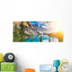 Moraine Lake Rocky Mountains Wall Decal Panoramic Wall Decal