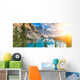 Moraine Lake Rocky Mountains Wall Decal Panoramic Wall Decal