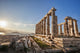 Greek Temple Poseidon Cape Wall Decal Design 2