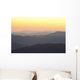Layers Sunrise Mountains Smokies Wall Decal