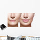 Before and after Lip Wall Decal Design 2