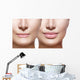 Before and after Lip Wall Decal Design 2