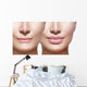 Before and after Lip Wall Decal Design 2
