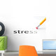 Pencil with Eraser Wall Decal