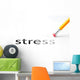 Pencil with Eraser Wall Decal
