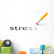 Pencil with Eraser Wall Decal