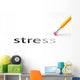 Pencil with Eraser Wall Decal