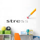 Pencil with Eraser Wall Decal