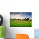 Golf Field Sunset Wall Decal