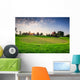 Golf Field Sunset Wall Decal