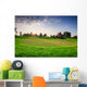 Golf Field Sunset Wall Decal