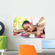 Massage Back with Stone Wall Decal
