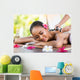 Massage Back with Stone Wall Decal