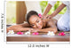 Smiling Woman Enjoying Massage Wall Decal