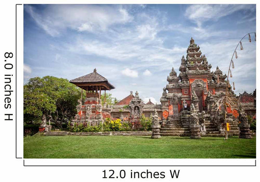 Royal Temple Bali Wall Decal