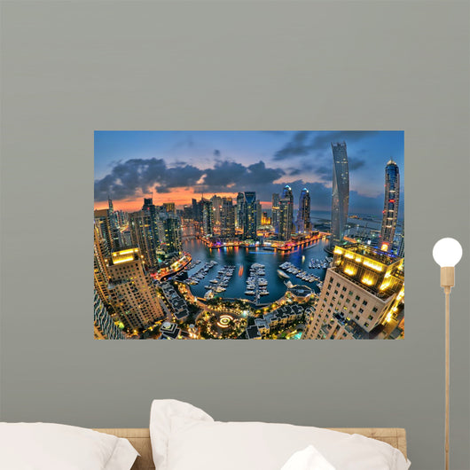 Dubai Marina Wall Decal