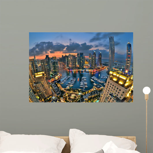 Dubai Marina Wall Decal