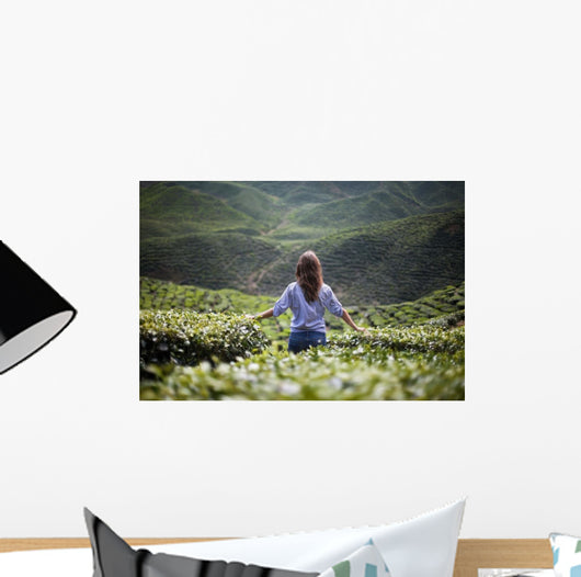 Lonely Girl Wall Decal