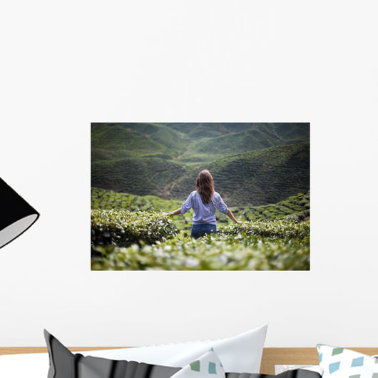 Lonely Girl Wall Decal
