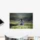 Lonely Girl Wall Decal
