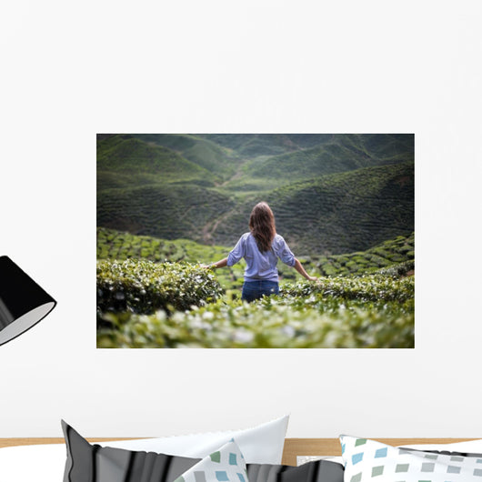 Lonely Girl Wall Decal