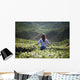 Lonely Girl Wall Decal