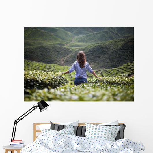Lonely Girl Wall Decal