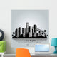Los Angeles City Silhouette Wall Decal