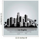 Los Angeles City Silhouette Wall Decal