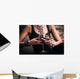 Woman and Wine Wall Decal
