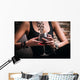 Woman and Wine Wall Decal