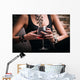 Woman and Wine Wall Decal