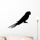 Papagei Silhouette Wall Decal