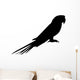 Papagei Silhouette Wall Decal