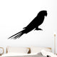 Papagei Silhouette Wall Decal